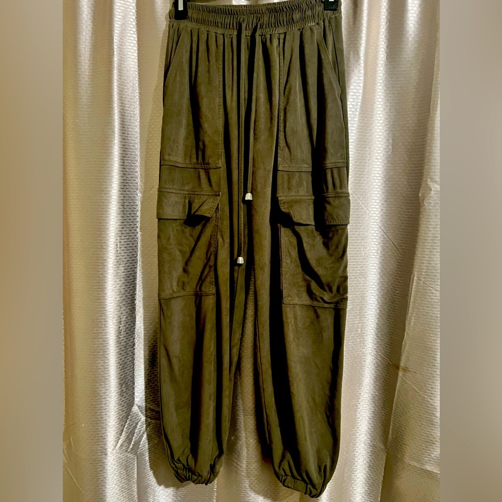 Hyfve suede joggers